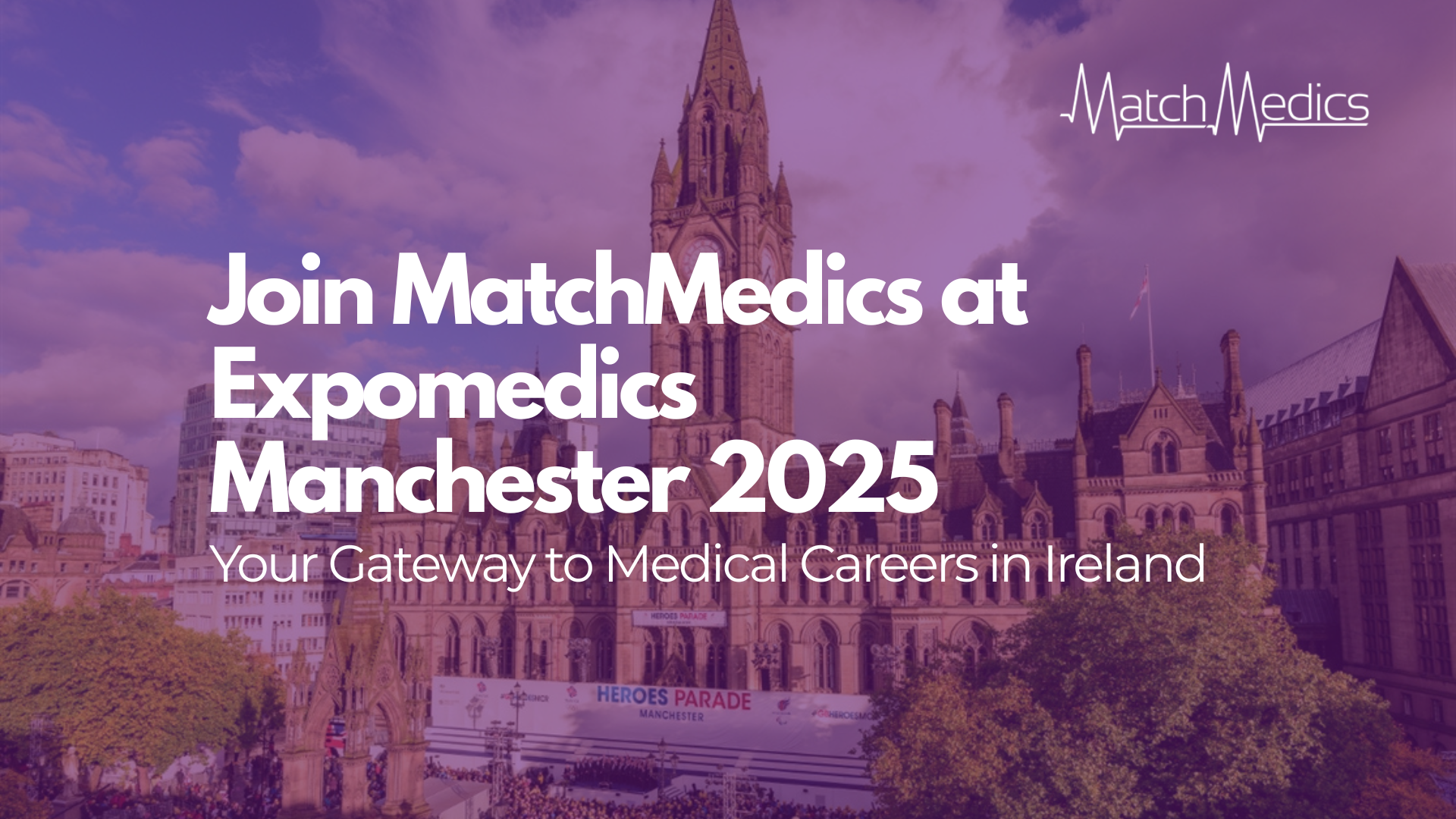 Join MatchMedics at Expomedics Manchester 2025 Join MatchMedics at Expomedics Manchester 2025
